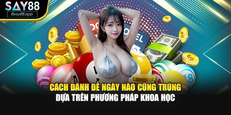 Cách đánh đề ngày nào cũng trúng dựa trên phương pháp khoa học
