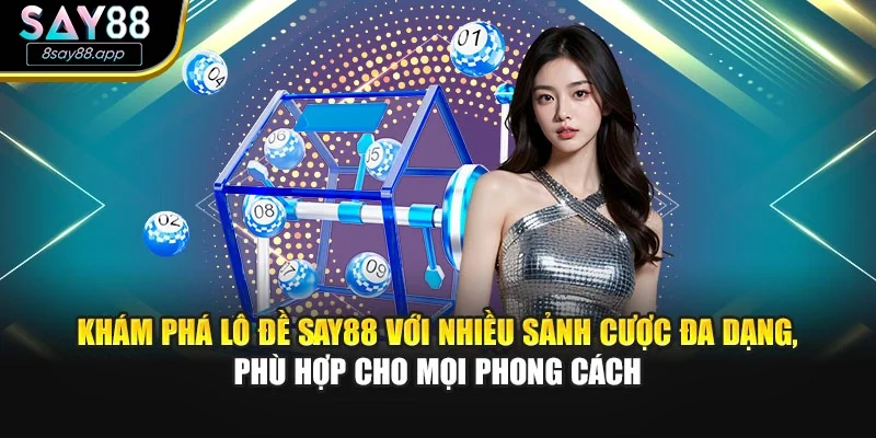 Khám phá lô đề SAY88 với nhiều sảnh cược đa dạng, phù hợp cho mọi phong cách