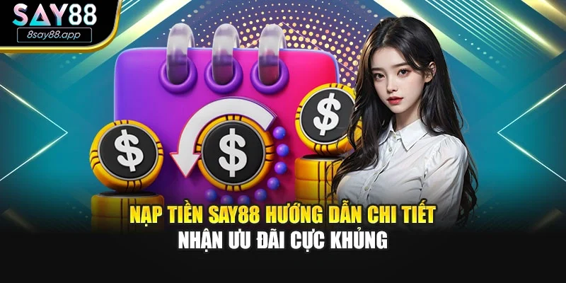 Nạp Tiền SAY88 Hướng Dẫn Chi Tiết Nhận Ưu Đãi Cực Khủng